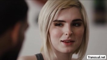 Cute Transbabe Ella Hollywood Fucks And Sucks Stepdads Hard Boner thumbnail