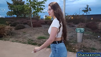 Shanaxnow smoking fetish big ass walking in tight jeans