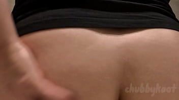 Chubbykaot edging cums in the gym bathroom