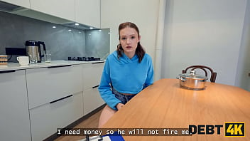 Debt4k sexy olivia westsun is fucking with a housemanager