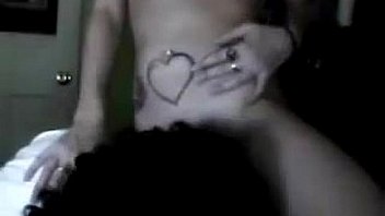 Horny tatooed latina playing harder on cam