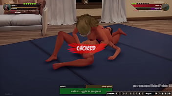 Helena vs bambi nf3d lesbian sexual combat