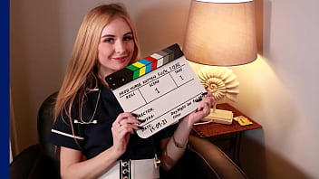 Two british nurses drop to their knees and suck dick