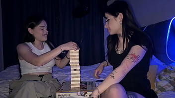 Stepsister offered to play a game with scissors