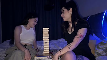 Stepsister offered to play a game with scissors