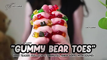 Gummy bear toes