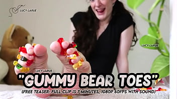 Gummy bear toes