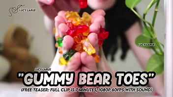 Gummy bear toes