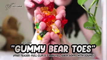 Gummy bear toes