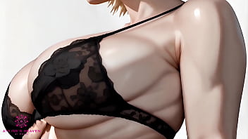 Mitsuki bakugou has an incredible breasts to cum on closeup pov ai