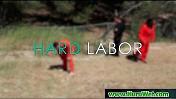 Slippery nuru massage and dick rubbing sex video 08