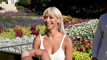 Adventurous slut veronica leal gets picked up for no strings dp threesome gp2958