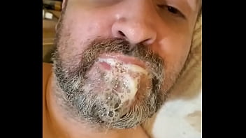 Blowing Bubbles With A Mouthful Of My Straight Friend's Cum Part 2 thumbnail