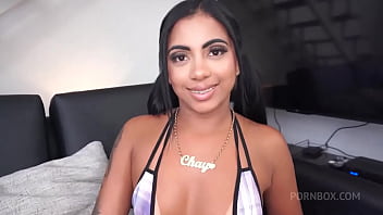 Cute brazilian manu morena gets fucked by very huge cock on her first porn scene anal atm dirty talk monster cock 1o