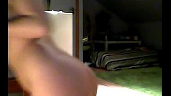 Sexy teen babe with nice tits teases and dances