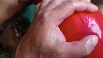 Laura on heels sexy milf 2024 big tits sucking cock with cum swallow in heels point of view