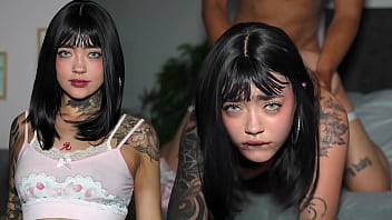 Mexican goth girl gets sex therapy Mexican goth girl gets sex therapy