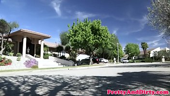 Glam babe cockrides before tasting warm cum