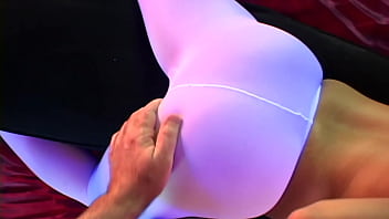 Satin starr petite asian milf eats ass and gets facialled