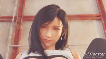 Tifa final fantasy big tits big ass blowjob