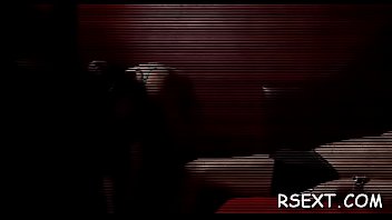 Girl's tits licked wet fucked