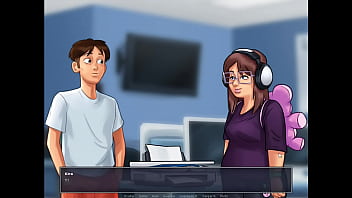 Summertime saga cap 31 mi amiga me muestra sus tetas en el baño