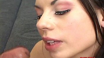 All of her holes get plugged by black cock 07