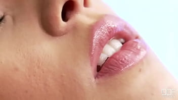 Getting herself orange juicy