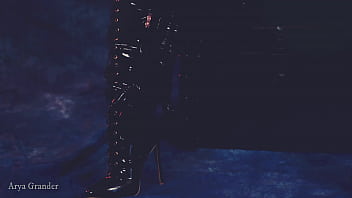 Latex and bondage hot teasing video arya grander