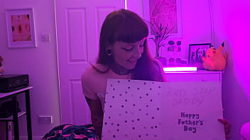 Happy step daddy day ive got you a present