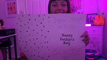 Happy step daddy day ive got you a present