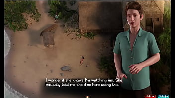 Treasure of nadia porn game latest hentai 3d game horny milf masturbates in public