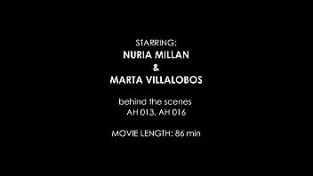 Behind the pissing scenes ahb004 nuria millan marta villalobos more info in description