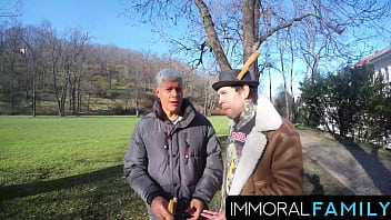 Katy rose’s easter basket overflows with cum as she’s double fucked