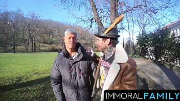 Katy rose’s easter basket overflows with cum as she’s double fucked