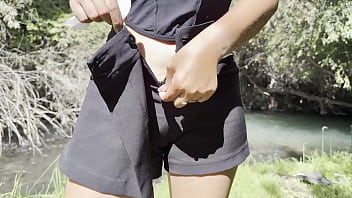 Public pissing compilation in nature a road trip pov