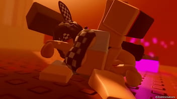 Checkered bunny lady gets dp'ed roblox animation Checkered bunny lady gets dp'ed roblox animation