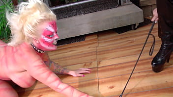 Intimate moment dressed as cats