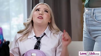 Busty Mature Stepmom Reya Lovenlight Wants Her Stepdaughter Eva Nyx To Focus More On Her Grades Instead Of Sex And Decides To Strapon Fuck Her thumbnail