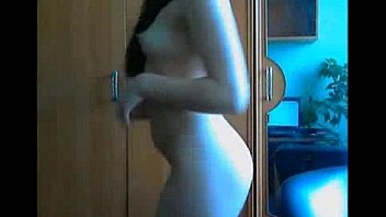 Beautiful girl show webcam
