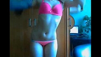 Beautiful girl show webcam