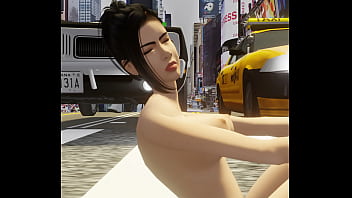 Sim model naked in newyork