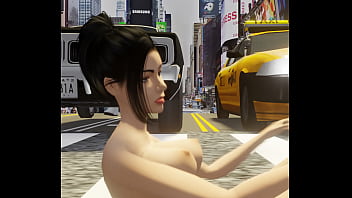 Sim Model Naked In Newyork thumbnail