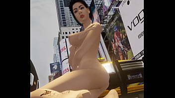 Sim model naked in newyork
