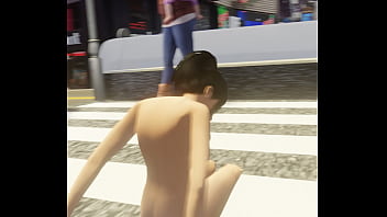 Sim model naked in newyork