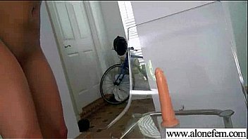 Sexy horny girl use sex toys to rich orgasm clip 15