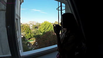 Morning surprise waking him up with kisses under the sheets