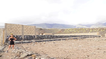 Lily veroni sucking cock out in the public