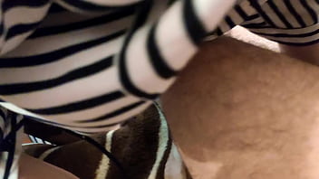 Friend's wife sucks and rides my cock cum on her chest