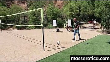 Sensual lesbian massage leads to orgasm 29